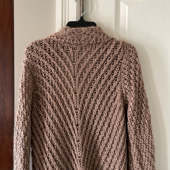 Free People Buttermilk Biscuit Sweater Cardigan - Picture 10 of 11